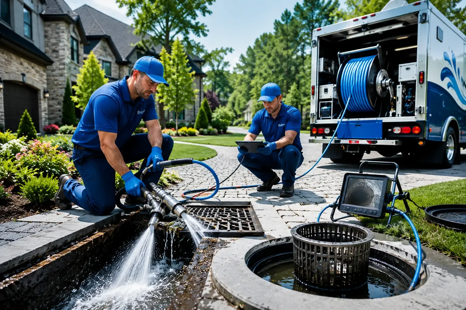 Local outdoor drain cleaning professionals in Souderton, PA