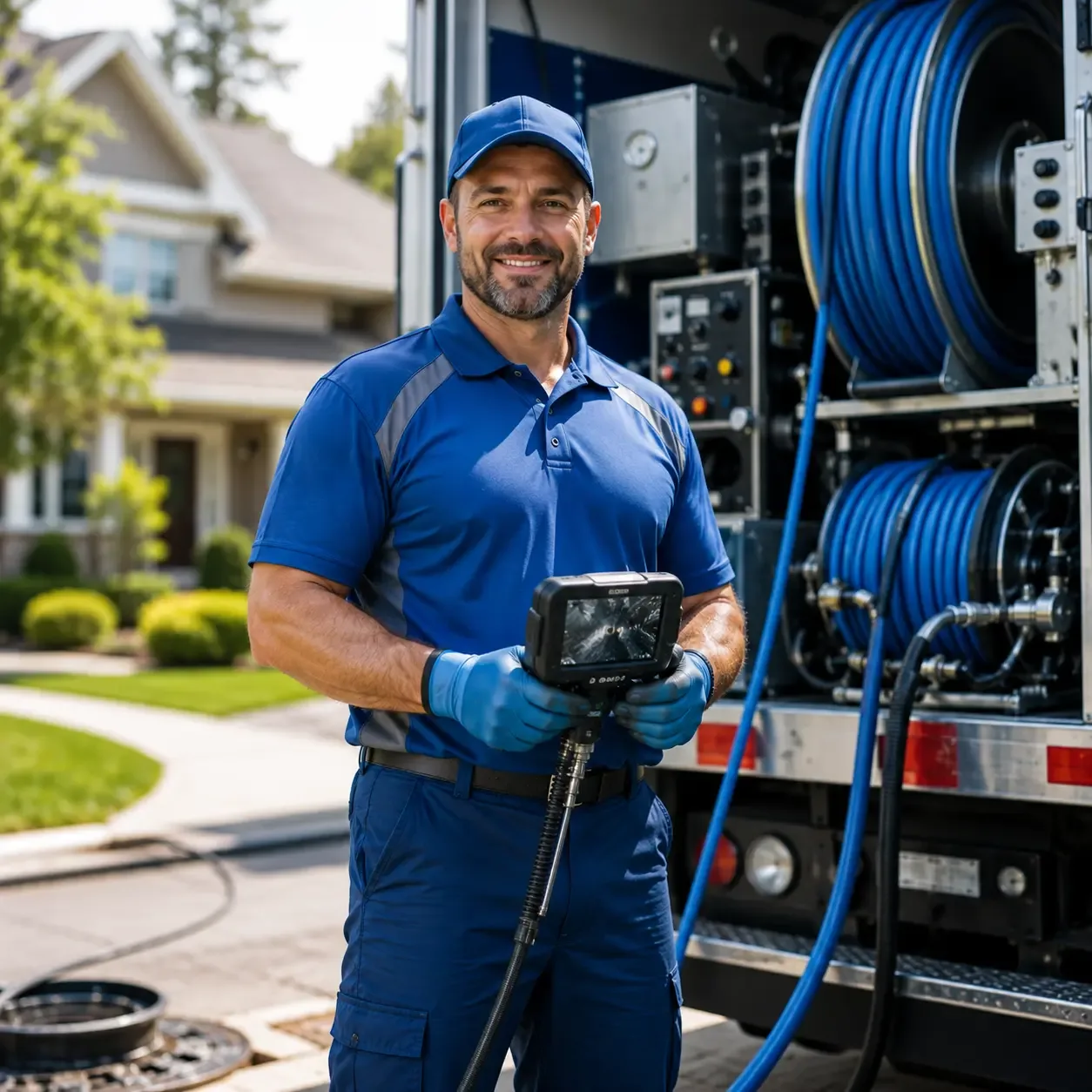Local outdoor drain cleaning specialists in Souderton, PA